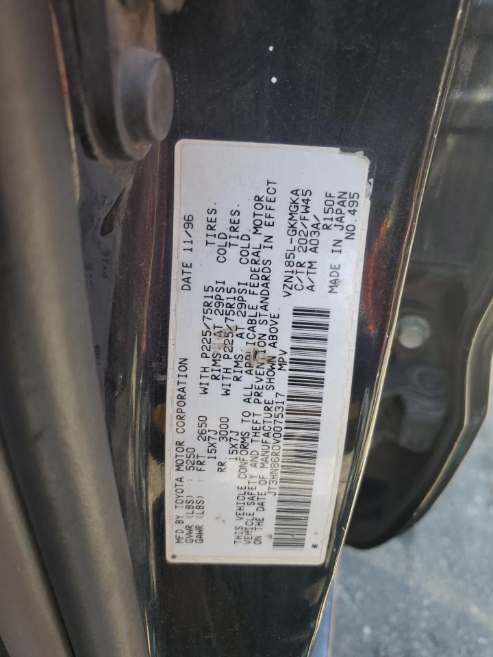 1997 Toyota 4Runner Sr5 VIN: JT3HN86R0V0075317 Lot: 56604795