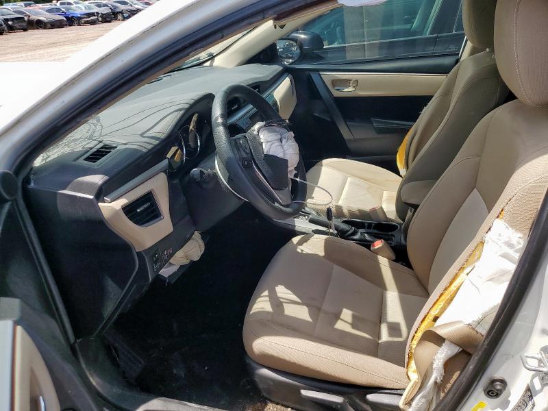  TOYOTA COROLLA 2016 Biały