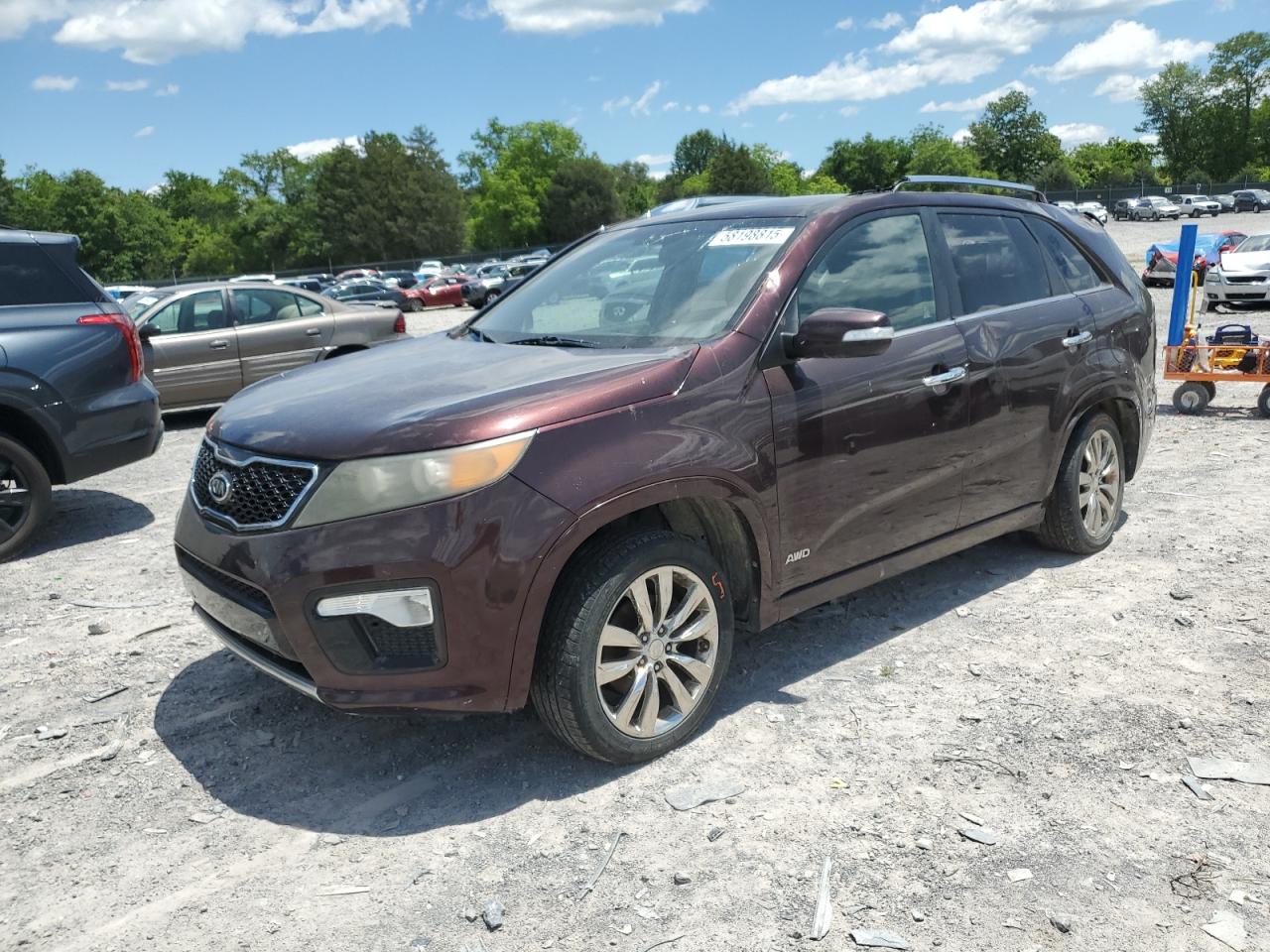 2011 Kia Sorento Sx за продажба в Madisonville, TN - Top/Roof