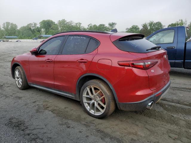  ALFA ROMEO STELVIO 2019 Czerwony