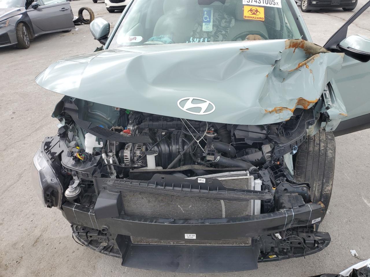 2024 Hyundai Kona Sel VIN: KM8HB3AB7RU183798 Lot: 57431005