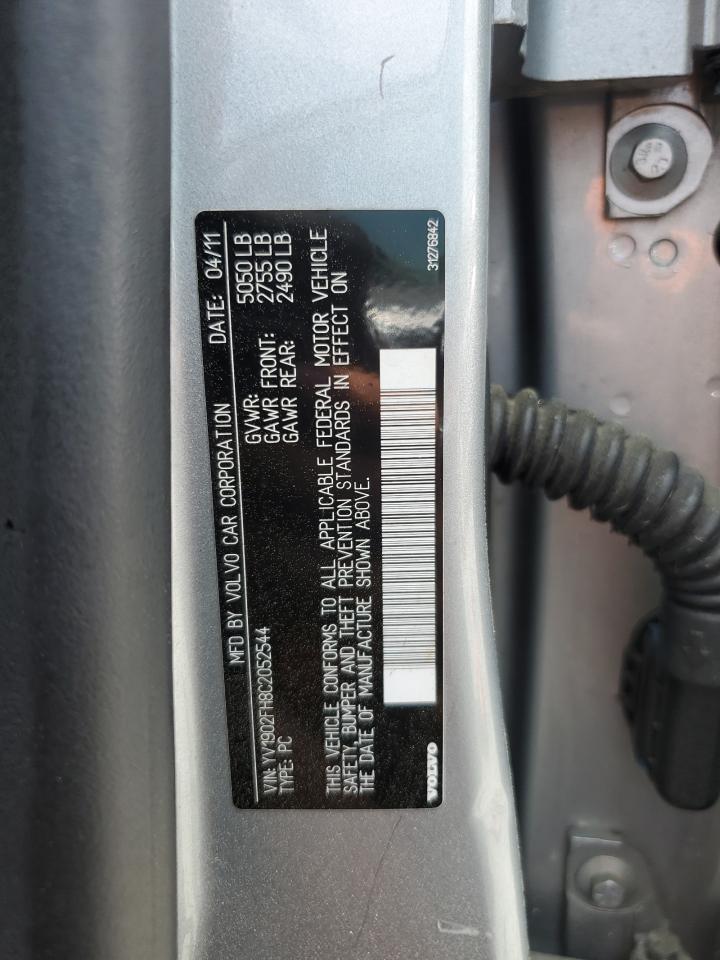 2012 Volvo S60 T6 VIN: YV1902FH8C2052544 Lot: 56853395