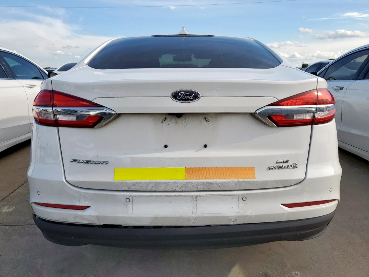 2019 Ford Fusion Se VIN: 3FA6P0LU9KR124880 Lot: 55083375