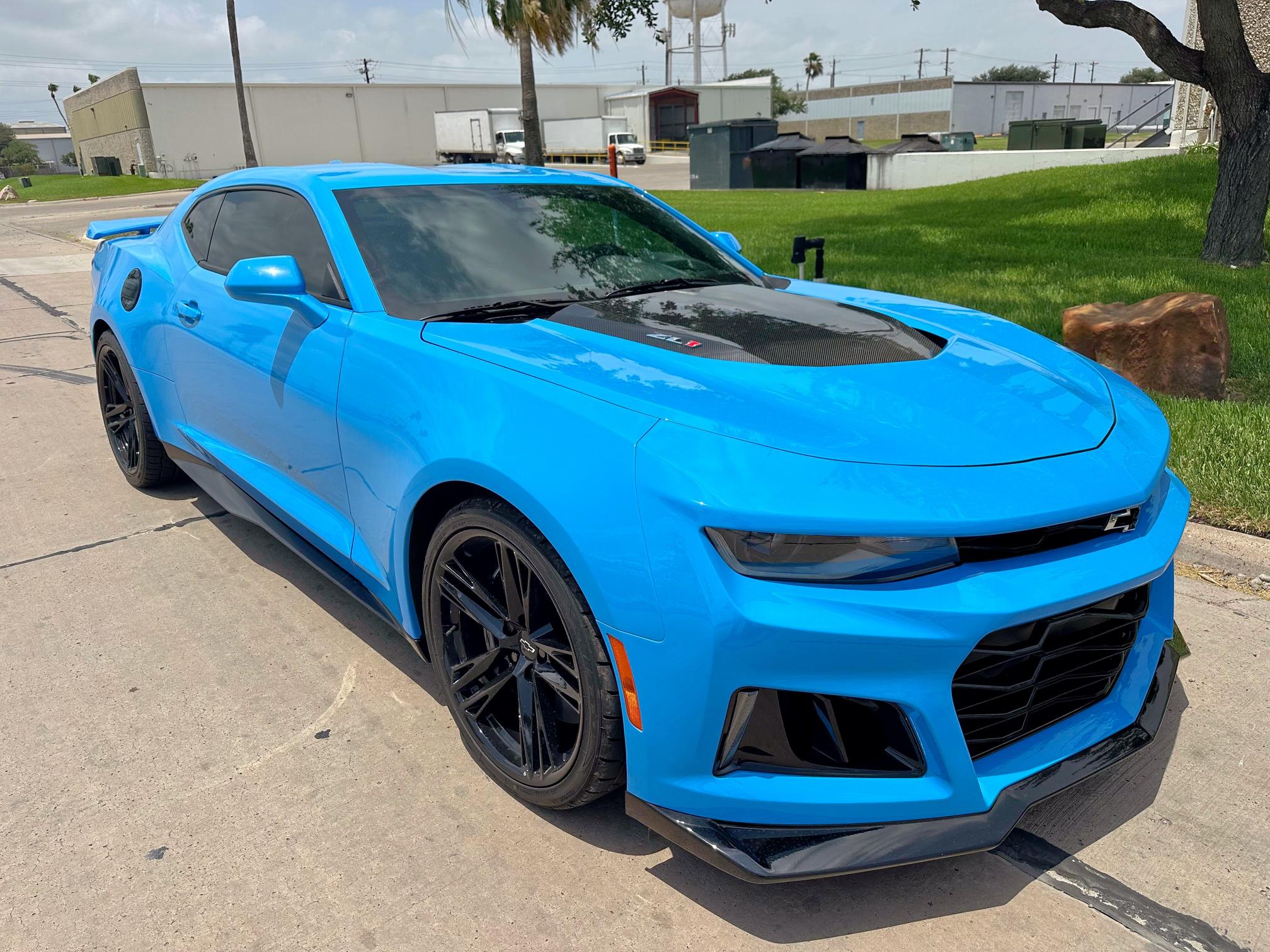  CHEVROLET CAMARO 2022 Blue