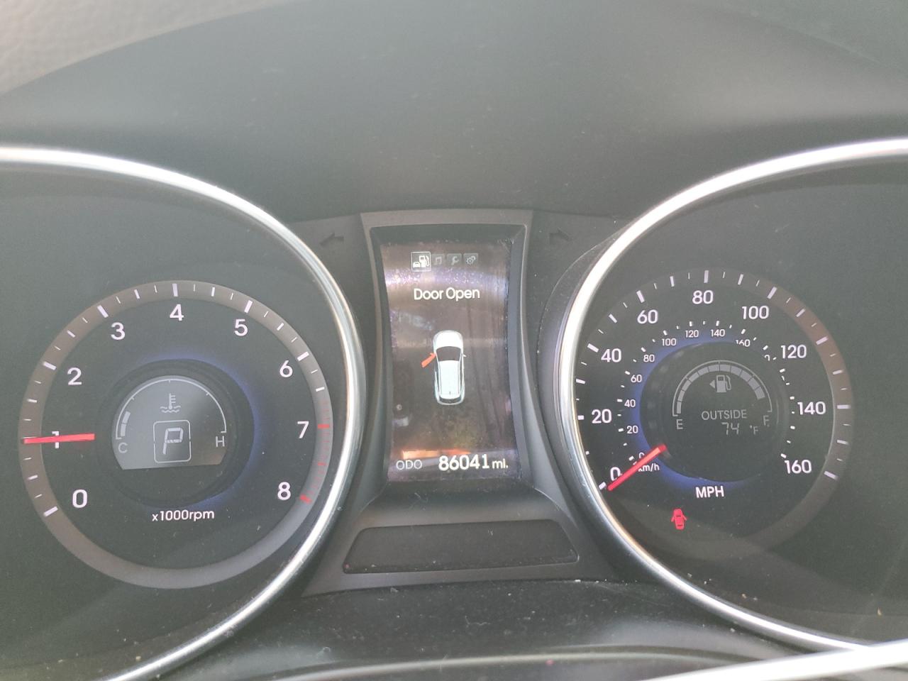 2014 Hyundai Santa Fe Gls VIN: KM8SNDHF4EU036683 Lot: 56862525