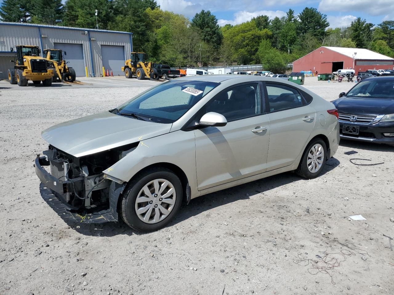 2018 Hyundai Accent Se de vânzare în Mendon, MA - Front End