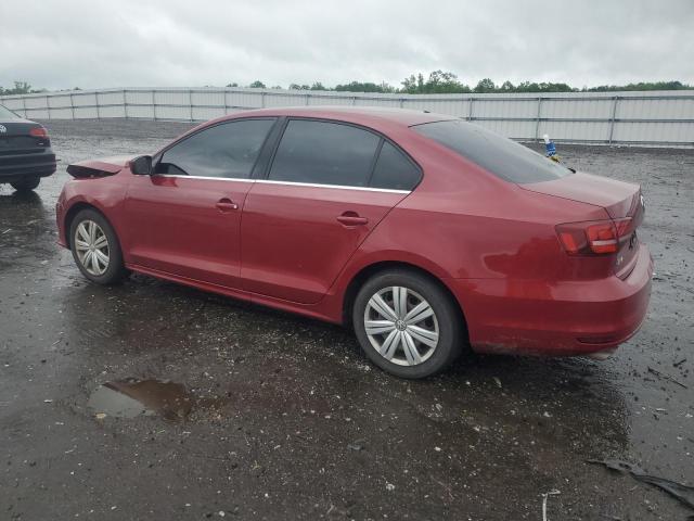  VOLKSWAGEN JETTA 2017 Бургунді