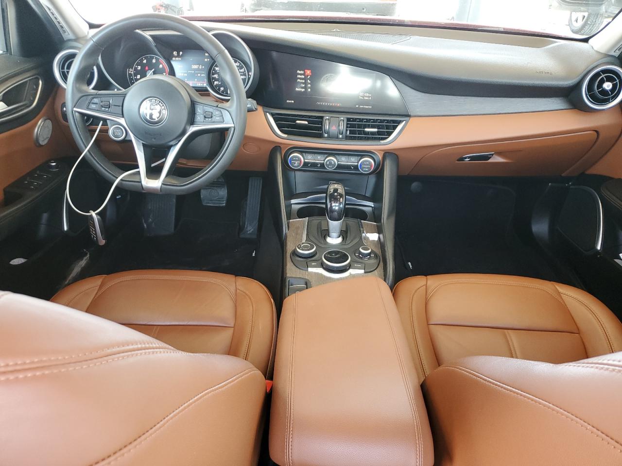 2019 Alfa Romeo Giulia Ti VIN: ZARFANBN3K7621231 Lot: 56063345