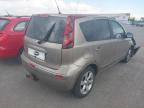 2010 NISSAN NOTE N-TEC for sale at Copart CHESTER