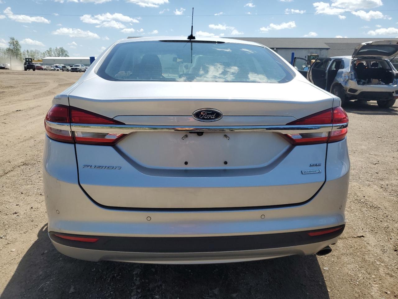2018 Ford Fusion Se VIN: 3FA6P0HD7JR239727 Lot: 57419285
