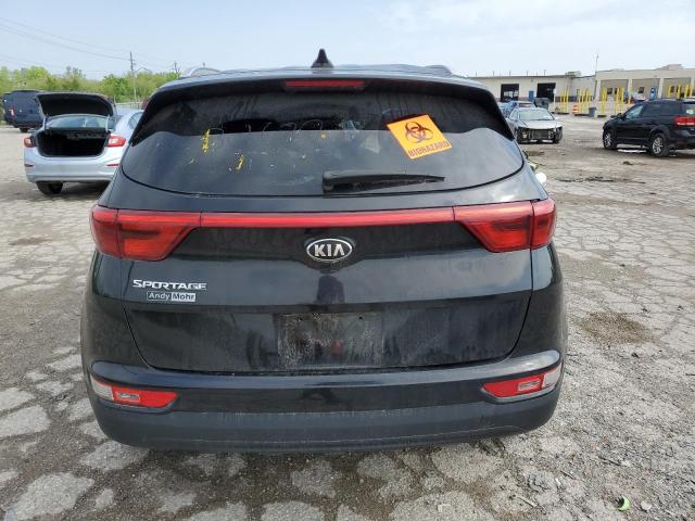  KIA SPORTAGE 2018 Чорний