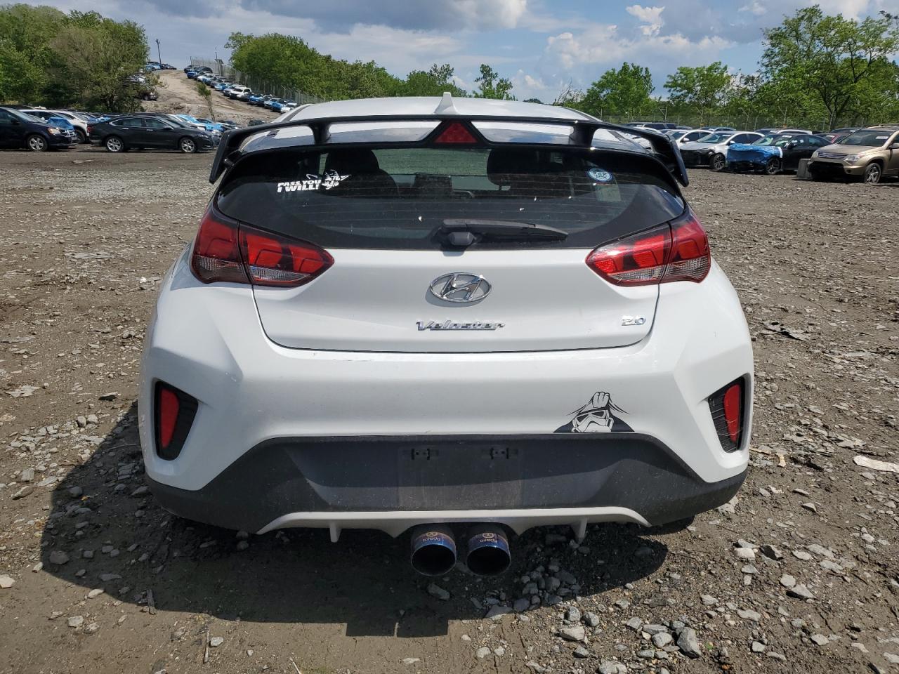 2019 Hyundai Veloster Base VIN: KMHTG6AF3KU006400 Lot: 55974115