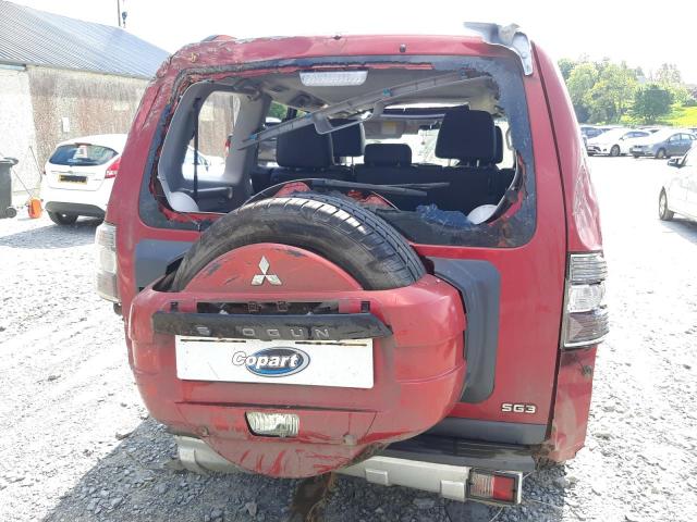2012 MITSUBISHI SHOGUN SG3