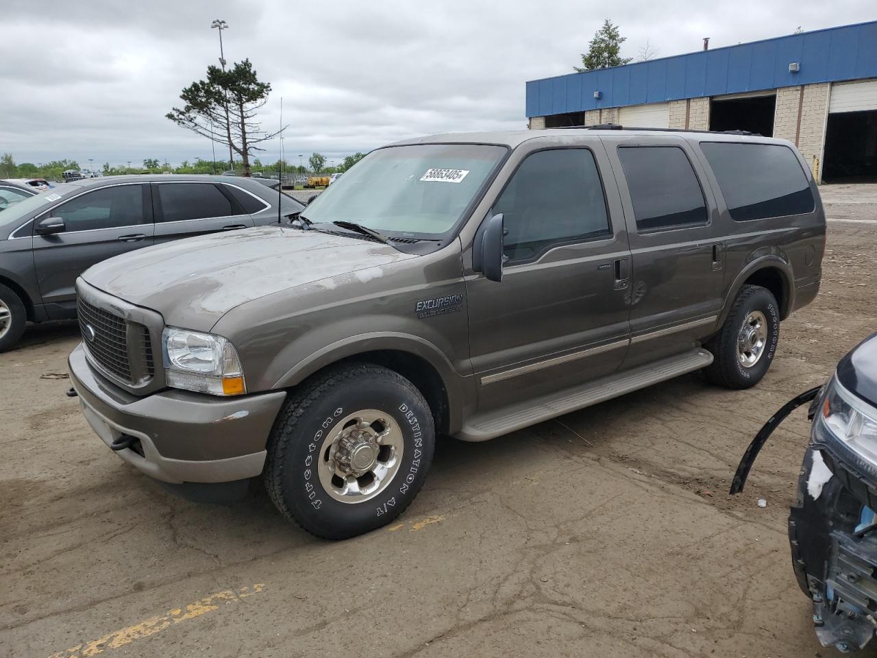 2003 Ford Excursion Limited zu verkaufen in Woodhaven, MI - Minor Dent/Scratches