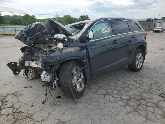  TOYOTA HIGHLANDER 2017 Черный