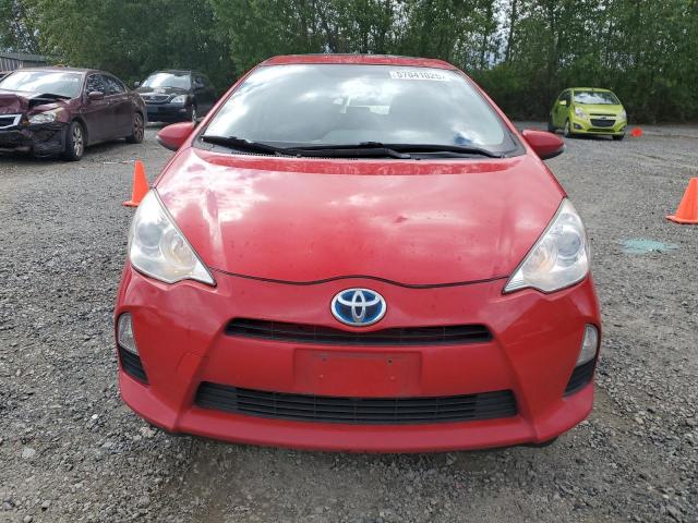 TOYOTA PRIUS 2012 Red