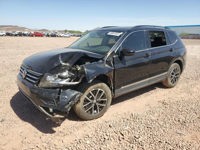  VOLKSWAGEN TIGUAN 2021 Чорний