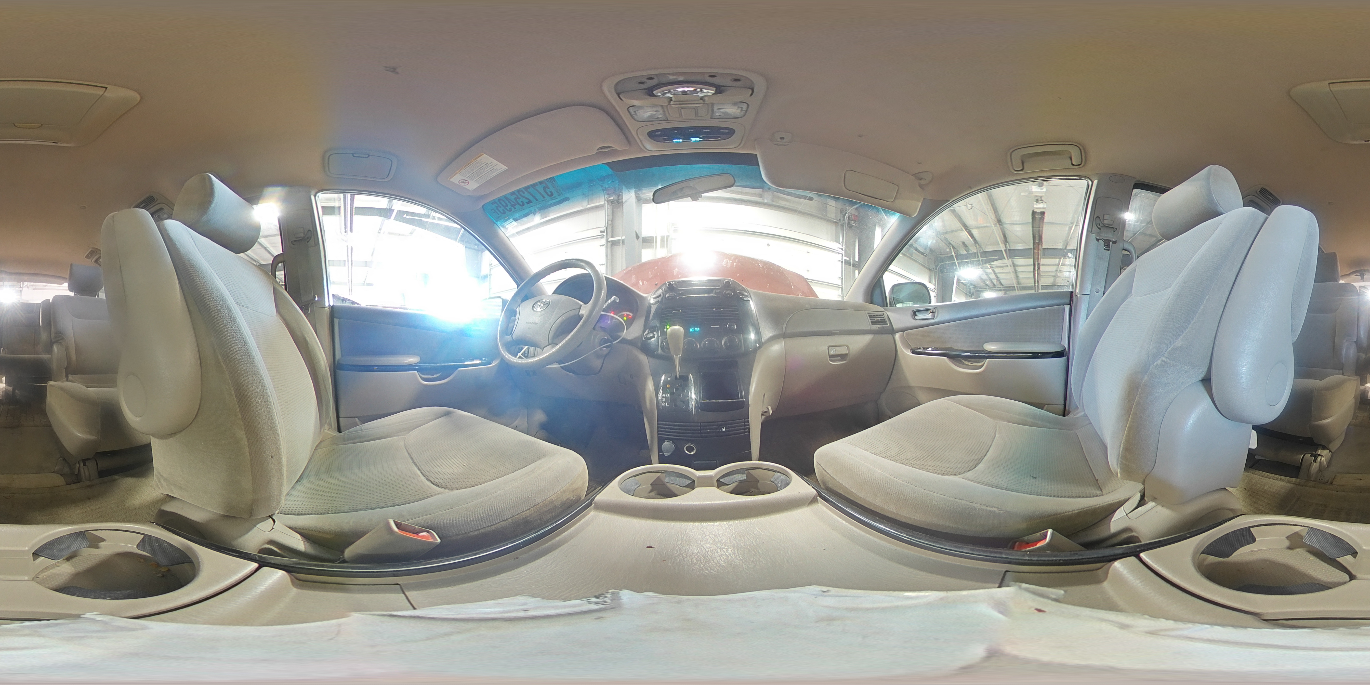 2004 Toyota Sienna Ce VIN: 5TDZA23C34S191387 Lot: 57725495