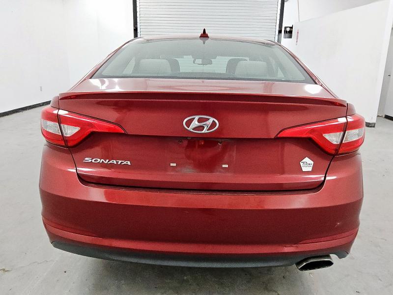  HYUNDAI SONATA 2015 Red