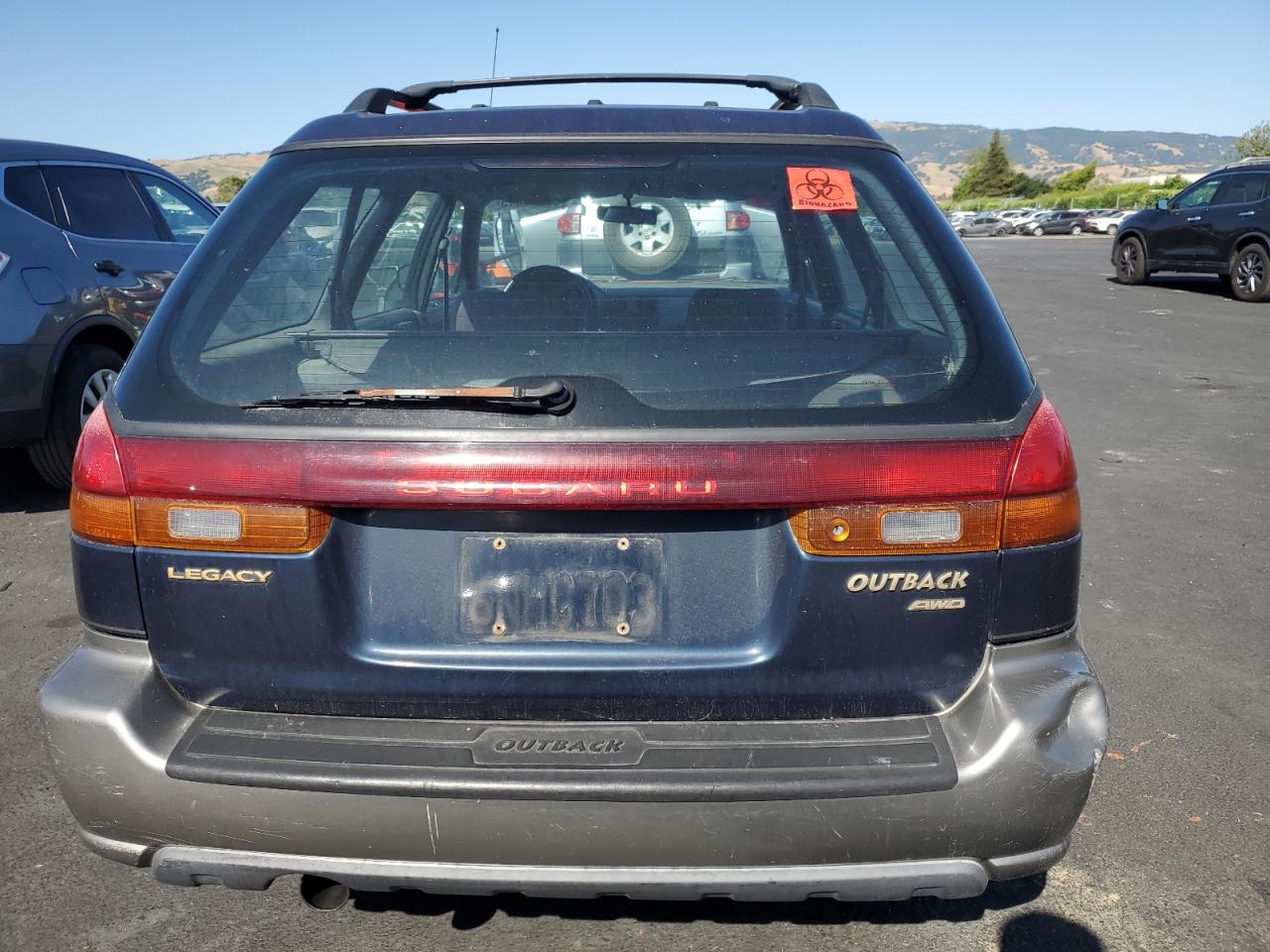 1996 Subaru Legacy Outback VIN: 4S3BG4859T6986223 Lot: 57683345