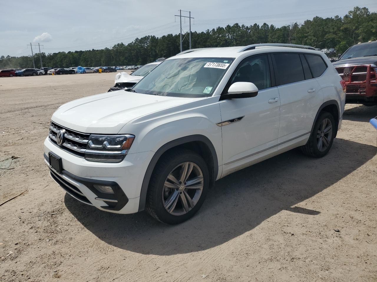 2018 Volkswagen Atlas Se en Venta en Greenwell Springs, LA - Rear End