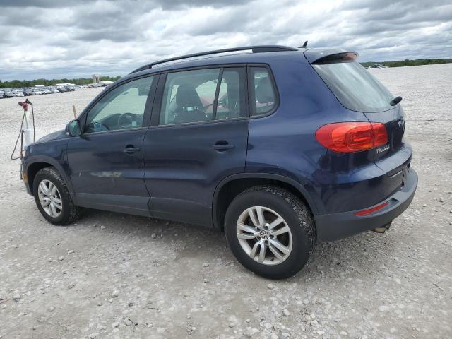  VOLKSWAGEN TIGUAN 2016 Granatowy