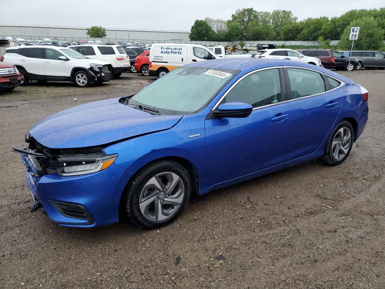 2019 Honda Insight Ex for Sale in Davison, MI - Front End