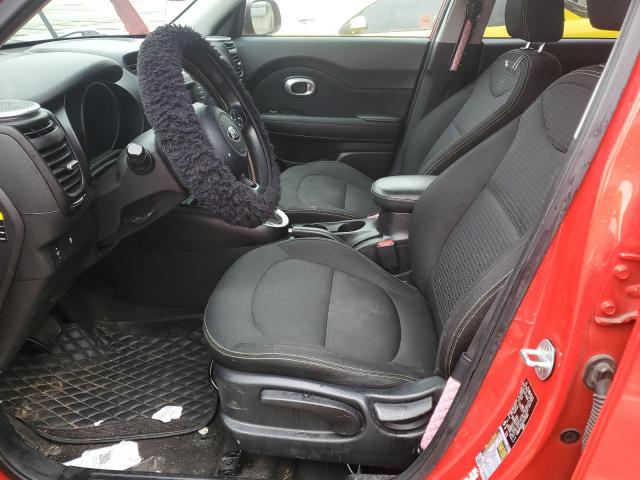  KIA SOUL 2015 Красный