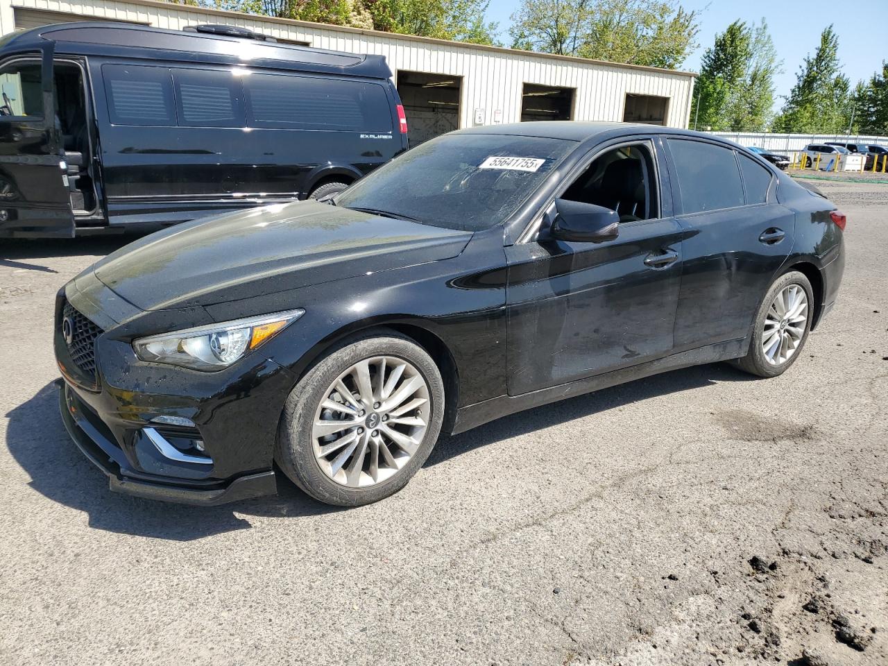 2018 Infiniti Q50 Luxe en Venta en Portland, OR - Minor Dent/Scratches