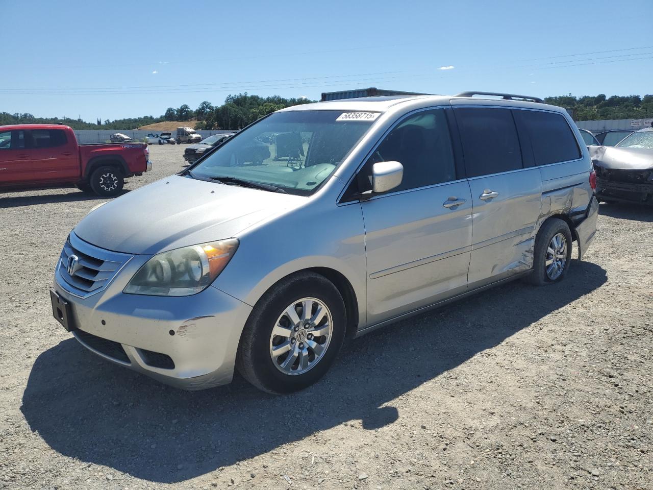 2009 Honda Odyssey Exl იყიდება Anderson-ში, CA - Side