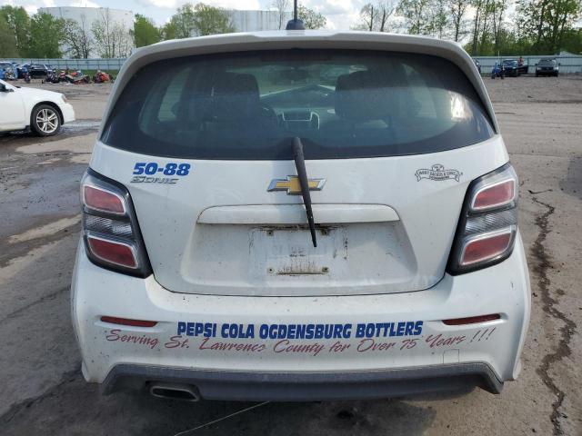  CHEVROLET SONIC 2018 White