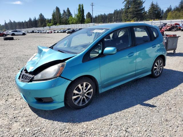  HONDA FIT 2013 Turquoise