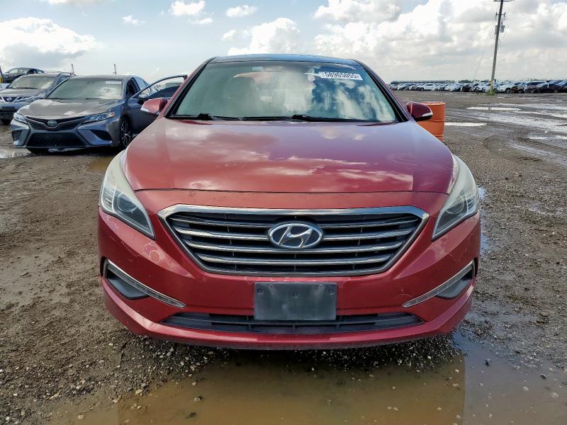 Седани HYUNDAI SONATA 2015 Червоний