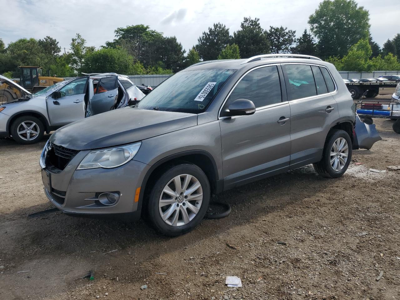 2009 Volkswagen Tiguan S en Venta en Elgin, IL - Rear End