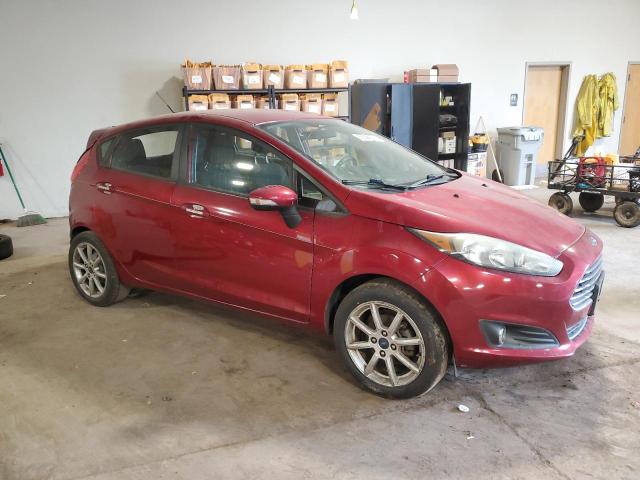  FORD FIESTA 2016 Czerwony