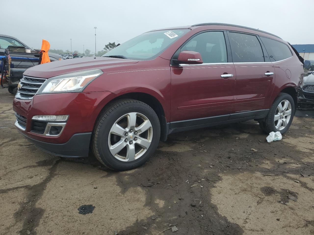 2017 Chevrolet Traverse Lt de vânzare în Woodhaven, MI - Rear End