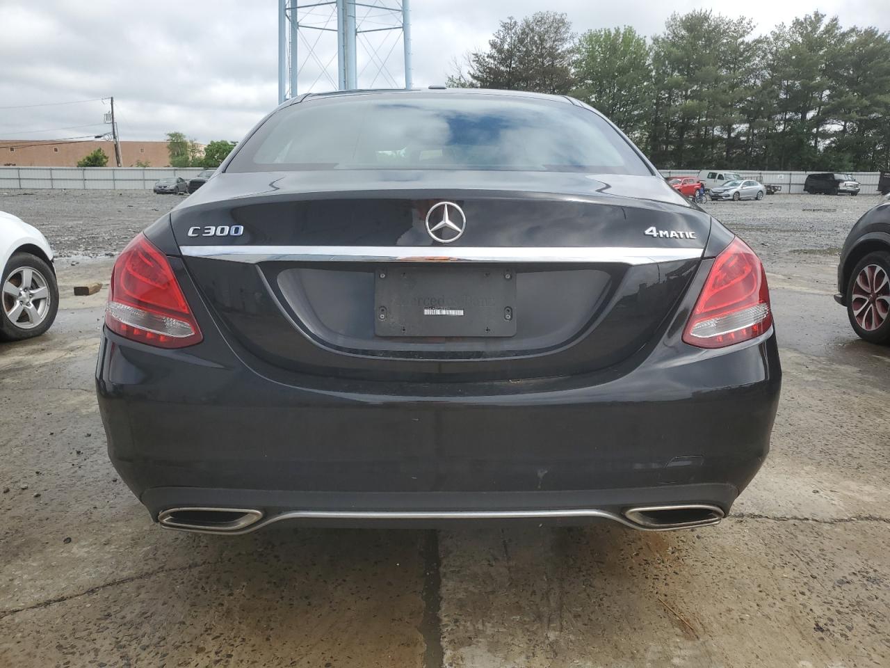2018 Mercedes-Benz C 300 4Matic VIN: 55SWF4KB7JU281519 Lot: 56461985
