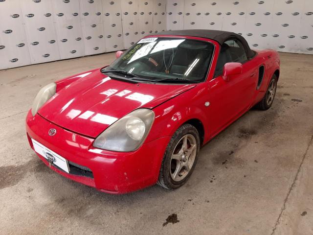 2000 TOYOTA MR2 ROADST for sale at Copart WOLVERHAMPTON