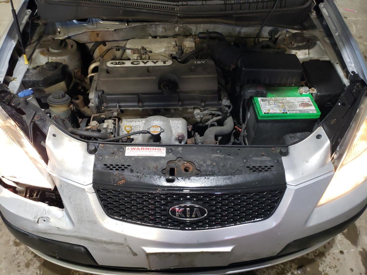 2009 Kia Rio Base VIN: KNADE223596518652 Lot: 56645555