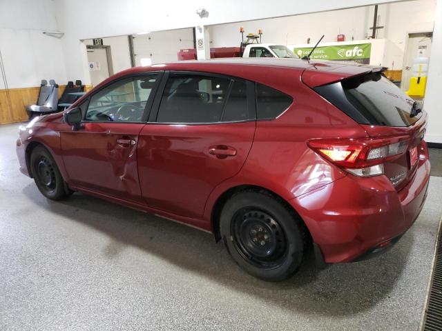  SUBARU IMPREZA 2020 Red