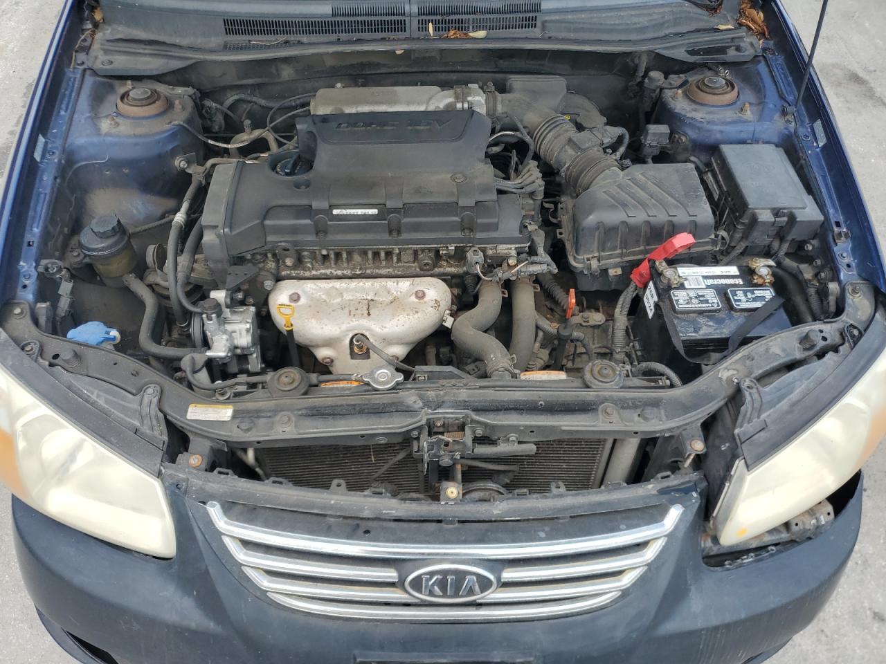 2007 Kia Spectra Ex VIN: KNAFE122875463322 Lot: 55459415