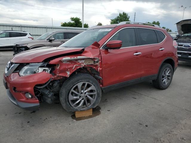  NISSAN ROGUE 2016 Red