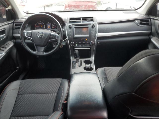  TOYOTA CAMRY 2016 Czerwony