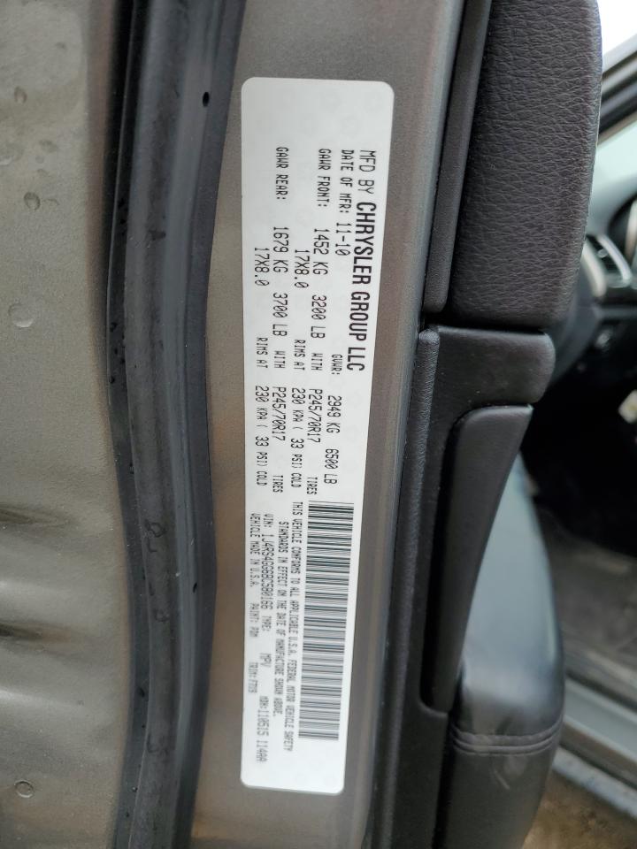 2011 Jeep Grand Cherokee Laredo VIN: 1J4RS4GG6BC580166 Lot: 55154945