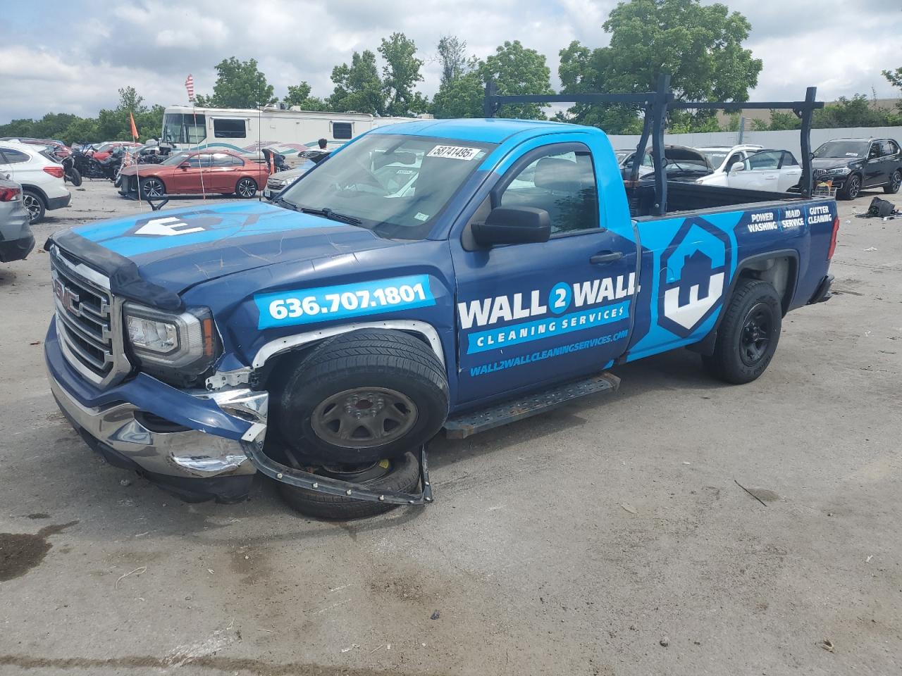 2017 Gmc Sierra C1500 продається в Bridgeton, MO - Front End