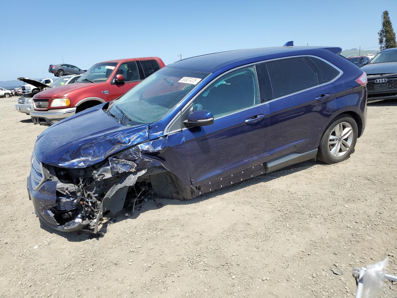 2016 Ford Edge Sel VIN: 2FMPK3J94GBB16104 Lot: 55307475