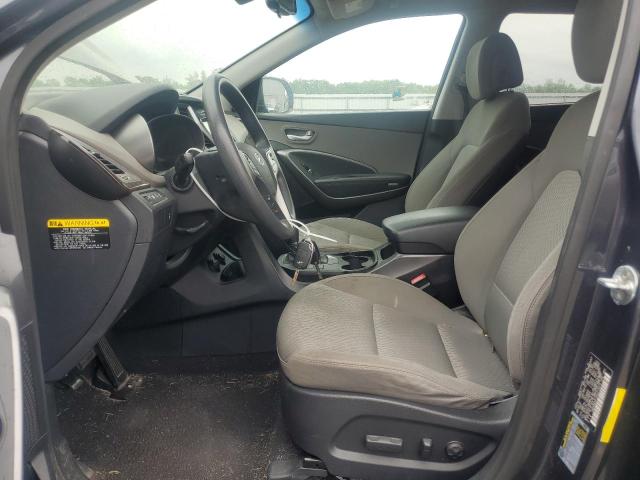  HYUNDAI SANTA FE 2017 Granatowy