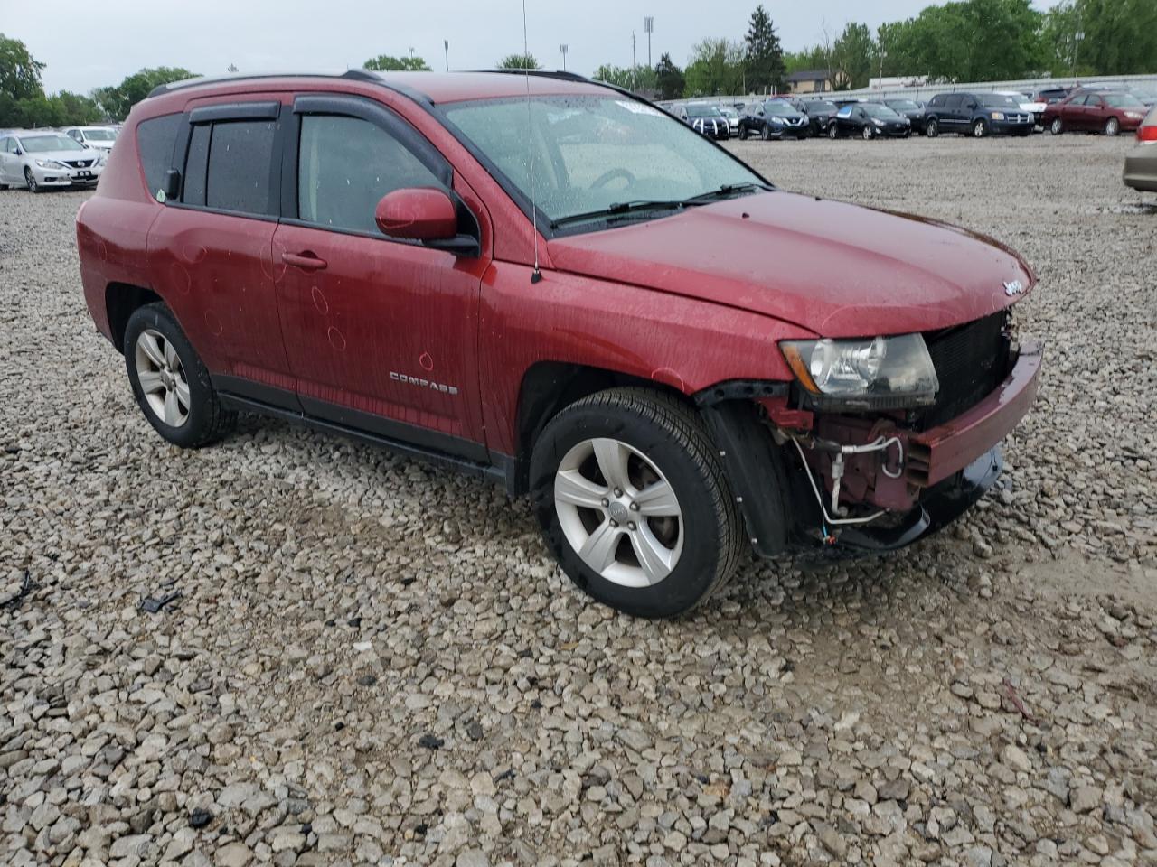 2014 Jeep Compass Latitude VIN: 1C4NJDEB9ED728906 Lot: 57231135