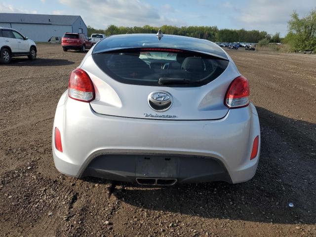Coupet HYUNDAI VELOSTER 2017 Srebrny