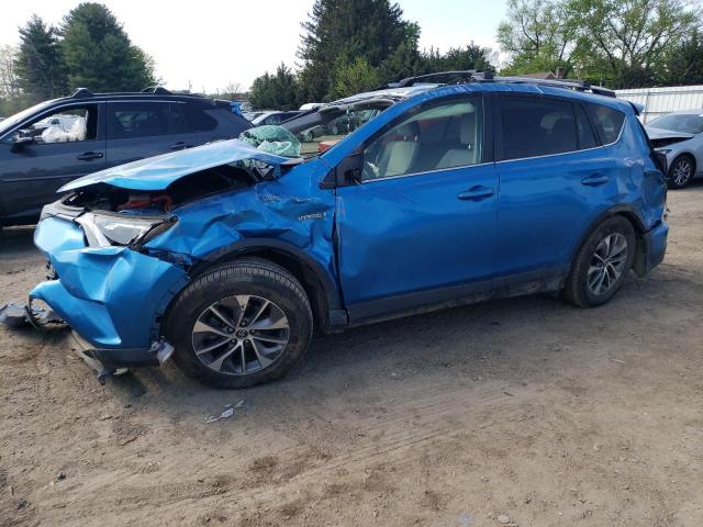  TOYOTA RAV4 2018 Granatowy